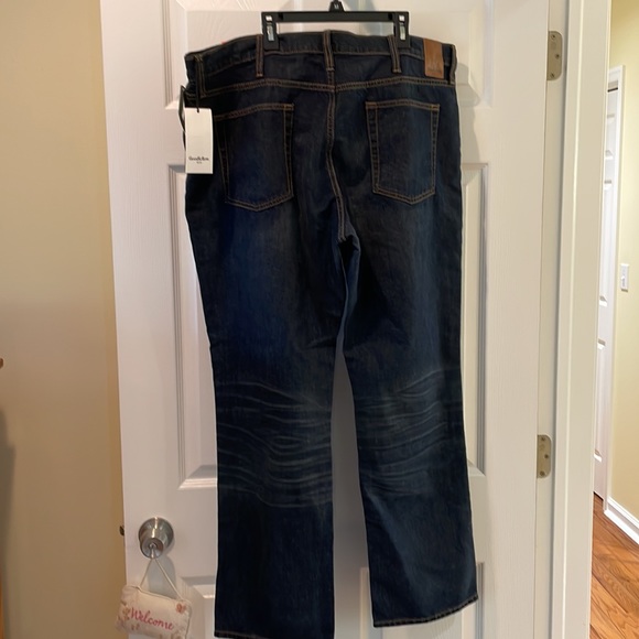 NWT Mens Straight Leg Jeans 40X32 - Picture 7 of 8